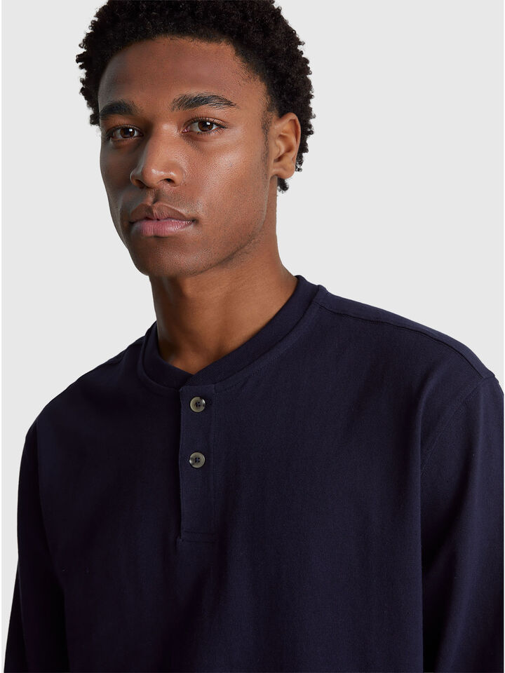 ROUND NECK SWEATL/S Men image number 4